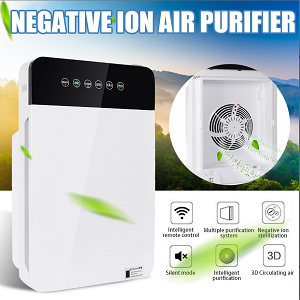  Air Purifier HEPA PM2.5 Dust Filter Purification RC Timer