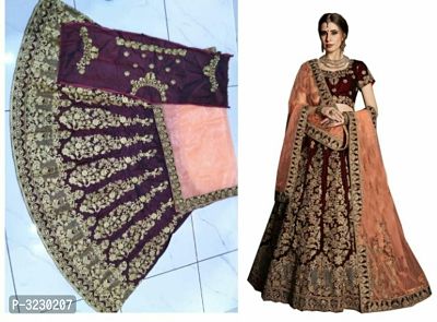 Beautyfull Stylish Silk Lehenga Choli for Women's.