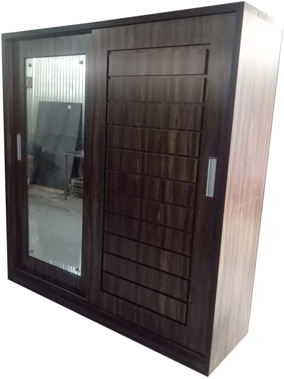 Surabhi Furniture Presents Hometown Exclusives Two Door Wardrobe Wood with Mirror