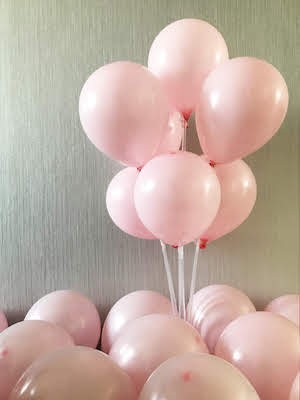 10" Macaron Light Pink Balloon - 100PC