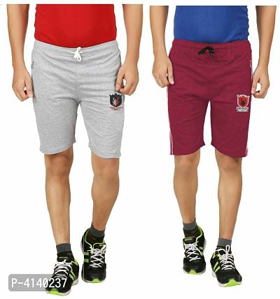 Trendy Cotton Regular Shorts (Pack of 2) 2