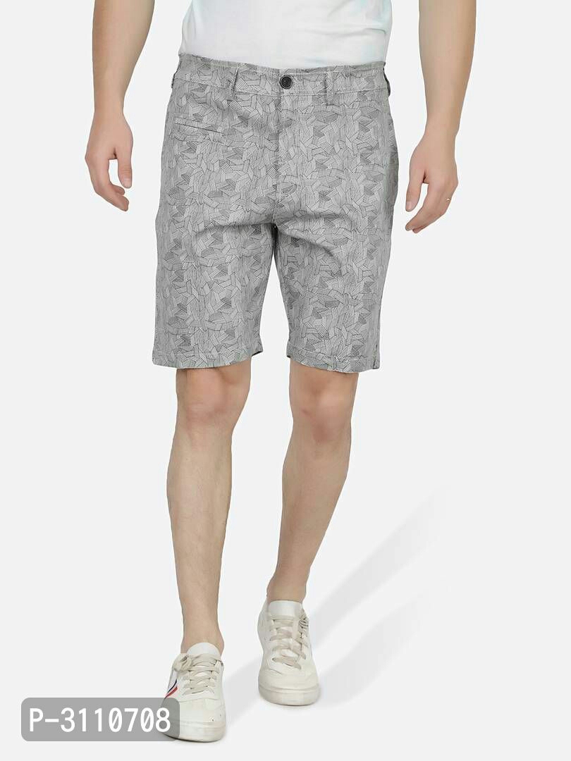Stylish Printed Cotton Shorts For Men (2).