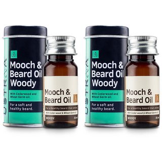 Ustraa Mooch & Beard Oil Woody