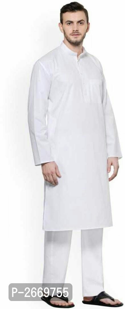 White Kurta Payjama Set