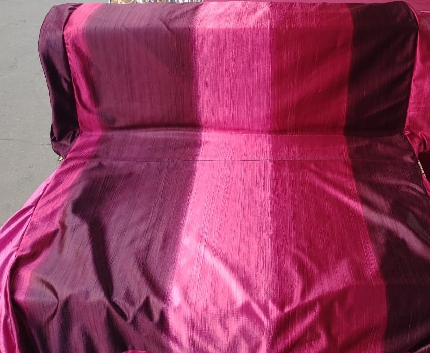 Sofa Cum Bed With Pink & Purple 6x 6