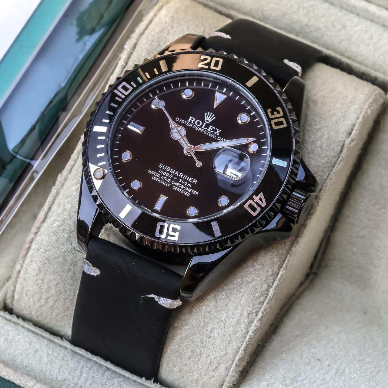 Strong & Fierce Rolex Watch, Brown