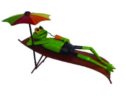 Frog Under Umbrella