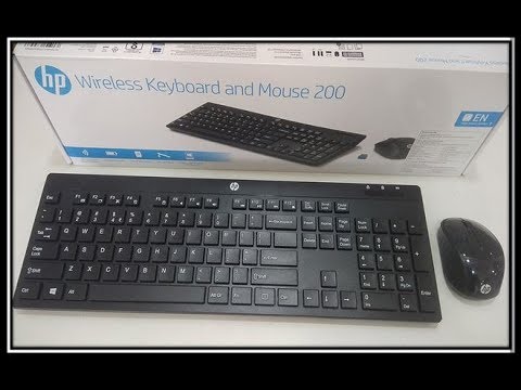 Multimedia Wireless Keyboard & Mouse 200