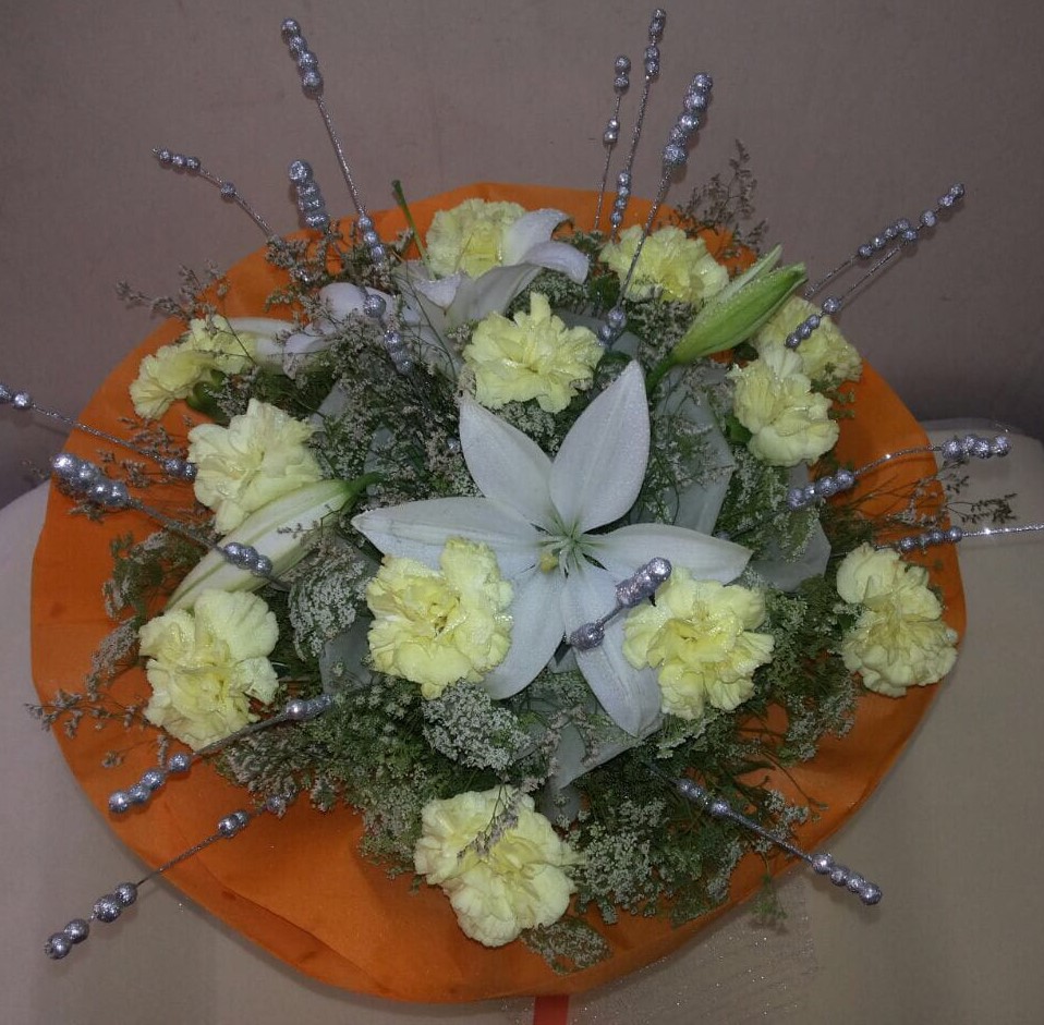 White Oriental Bouquet