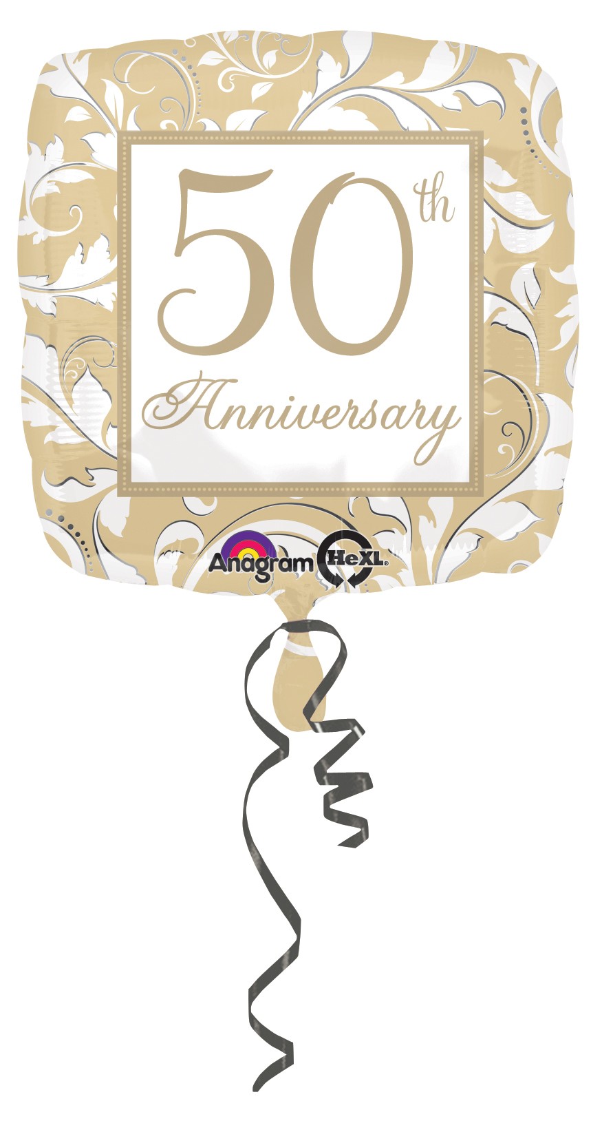 18" Gold Elegant 50th Anniversary S40