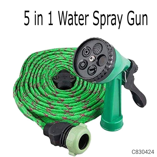 Water Spray Gun - 5 In 1 Pressure Washing Water Spray Gun (Code: C830424)