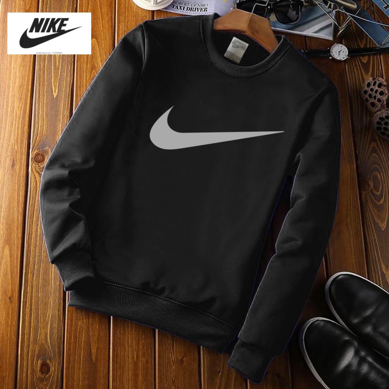 Nike Black Sweat Shirts
