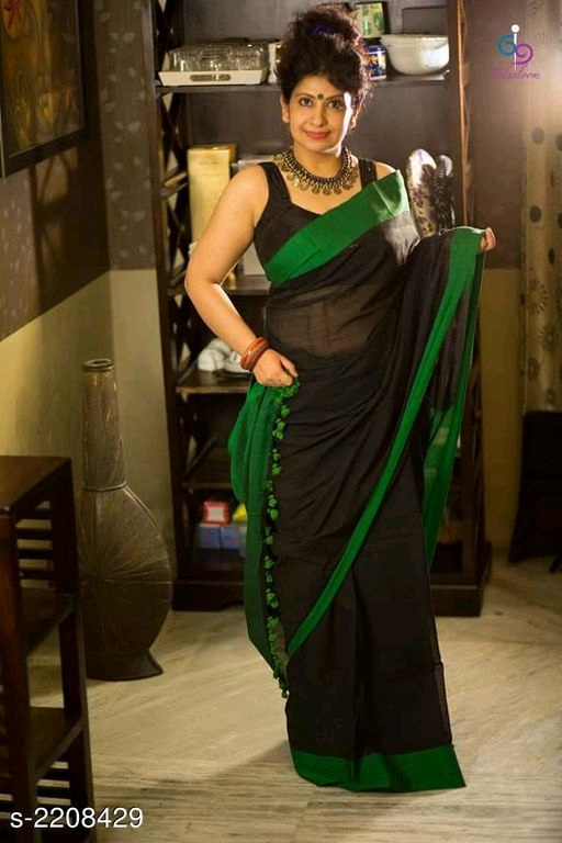 Charvi Stylish Linen Women Saree