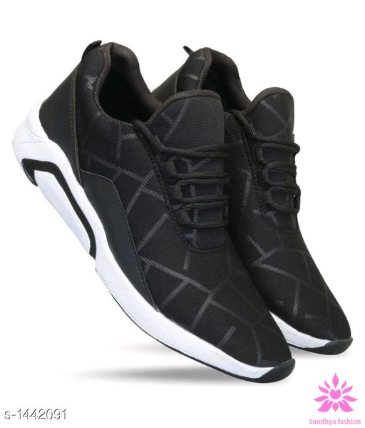 Samyra Trendy Men's Casual Shoes, Black