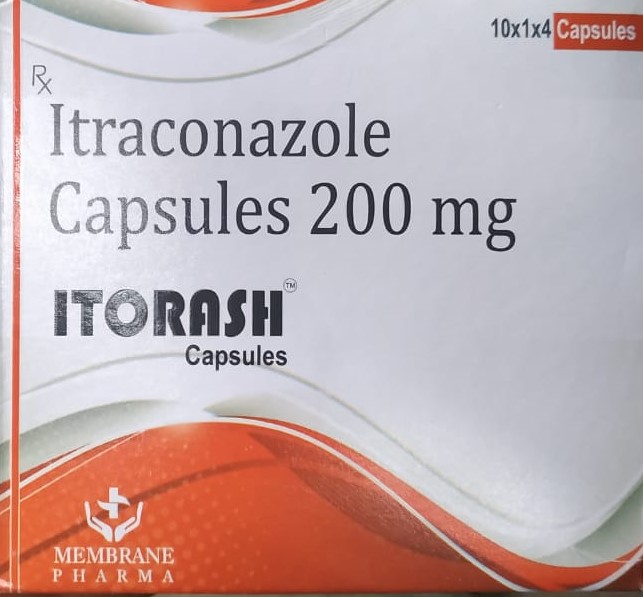 Itraconazole Capsules 200 mg ITORASH Capsules