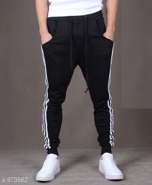 Men's Casual Solid Track Pant