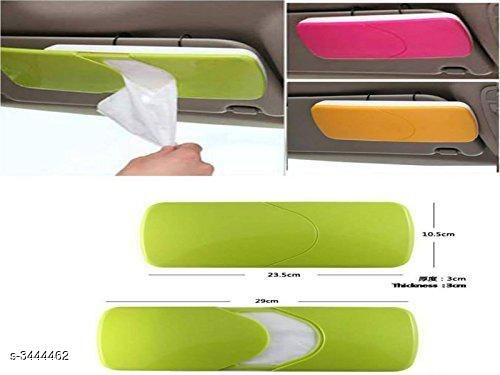 Car Sun Visor Tissue Paper Holder Dispenser Box
