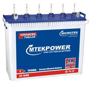 Microtek Mtek Power ET-648 Tall Tubular Battery 150Ah