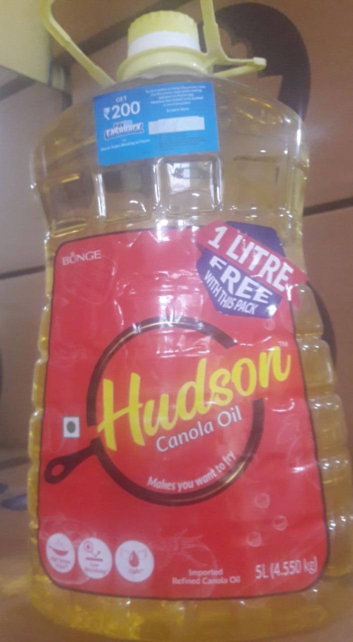 Hudson Canola Oil