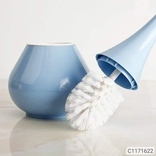 Toilet Cleaning Brush with Holder Look Like Flower Pot 