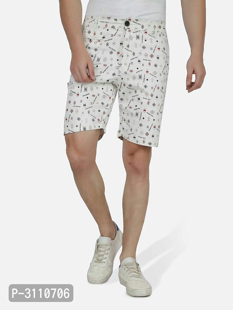 Stylish Printed Cotton Shorts For Men (3).