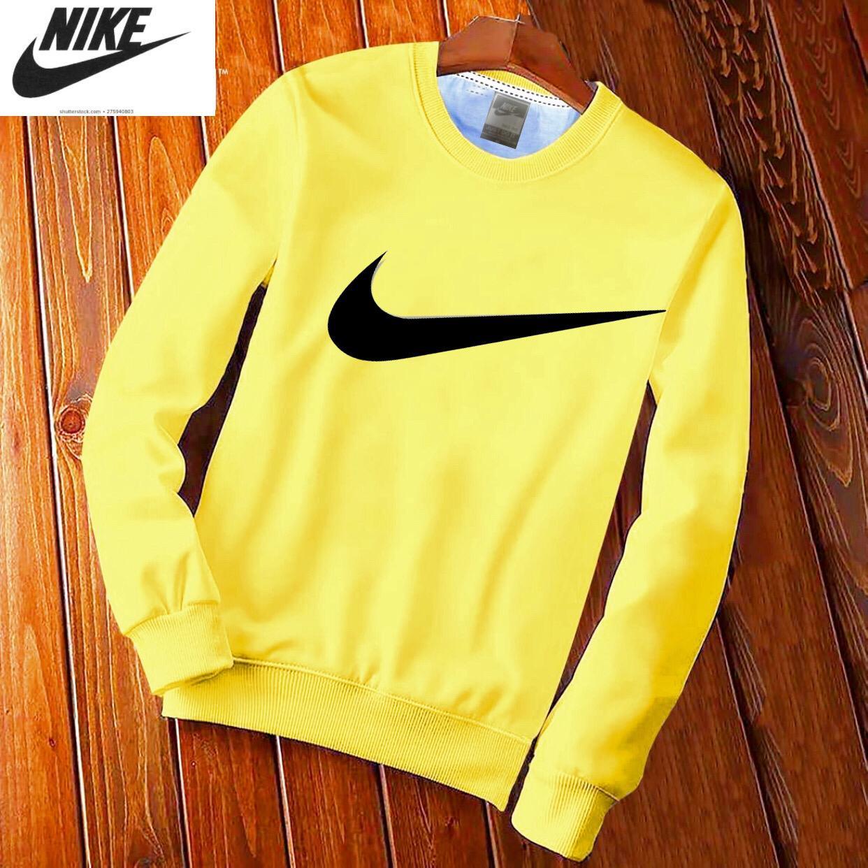 Nike Yellow Sweat Shirts