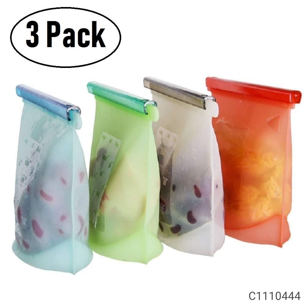 Silicon Leak-Proof Food Storage Bags