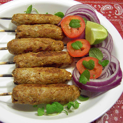 Veg. Seekh Kabab