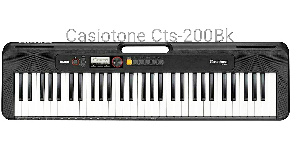 Casiotone cts-200bk