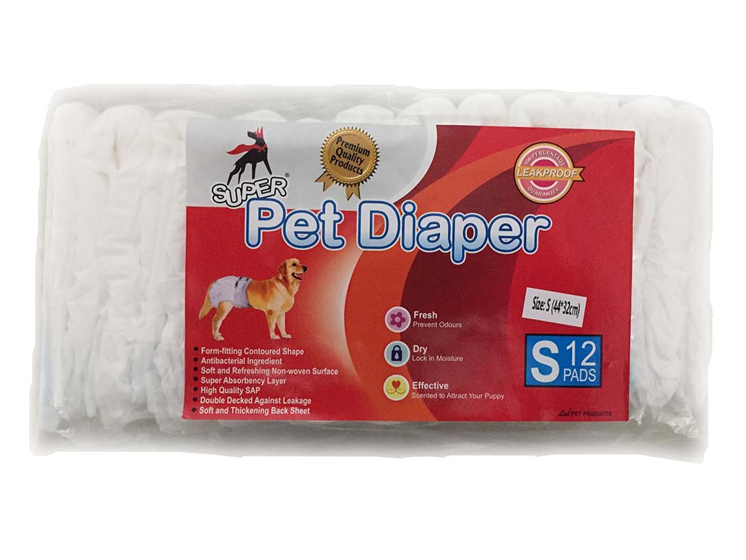 Super Pet DiaperSmall 12 Pads