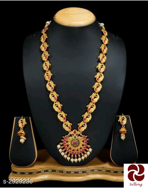 Diya Elegant Party Wear Brass Alloy Women's Jewellery Sets Vol 1